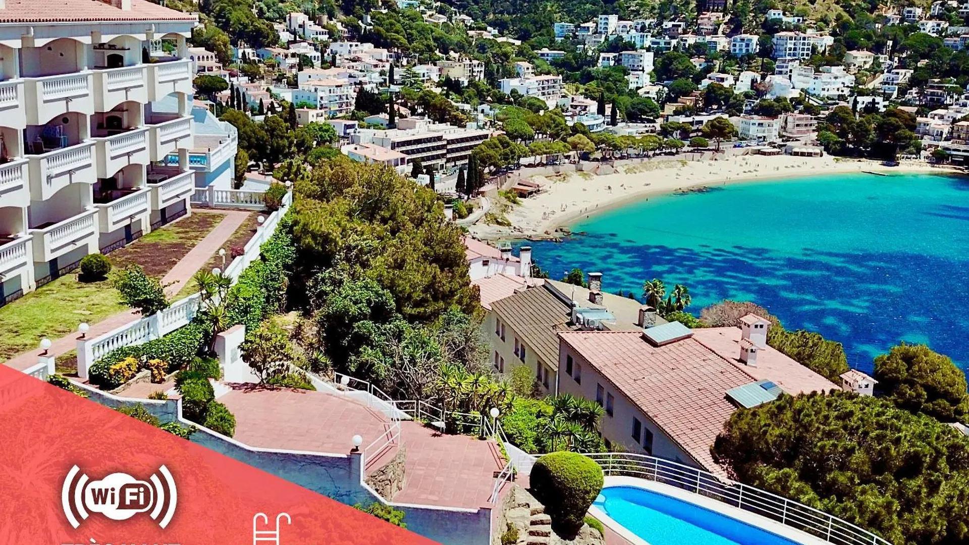 Panoramic Cala Canyelles, Pool Roses