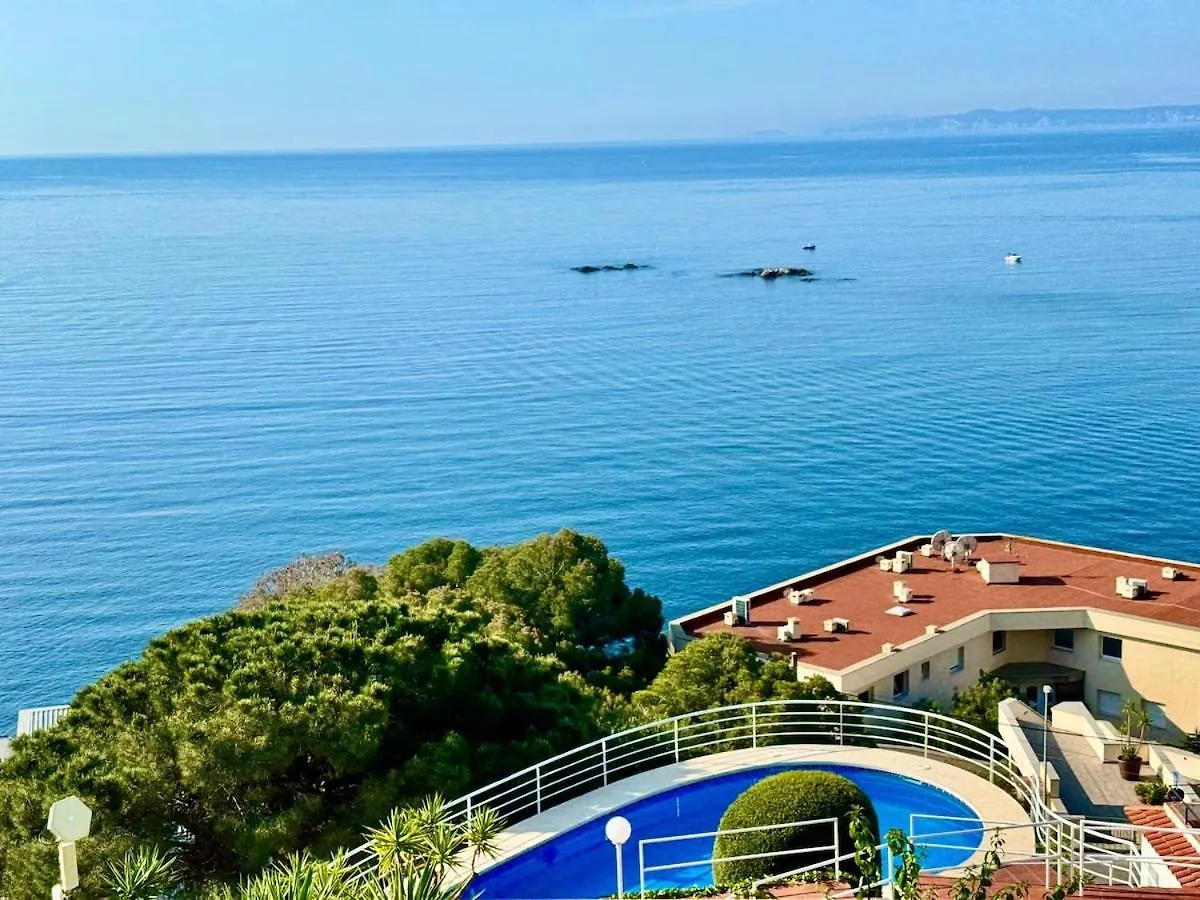 Panoramic Cala Canyelles, Pool Roses Appartement